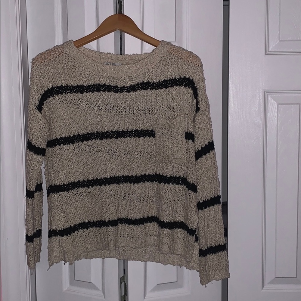 Charlotte Russe sweater with pocket size xs